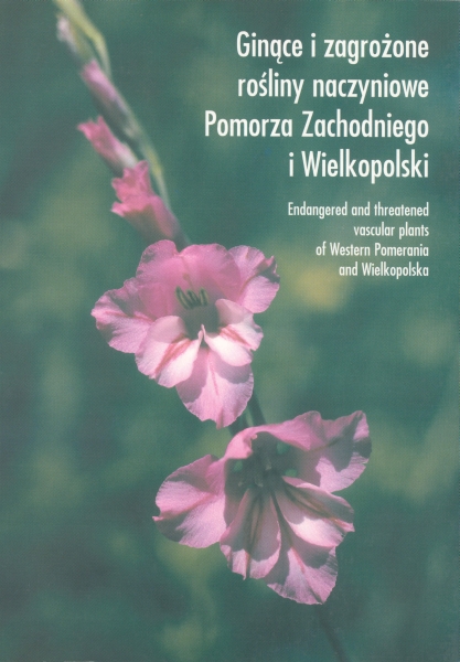 Awers okładki - Ginące i zagrożone rośliny Pomorza Zachodniego i Wielkopolski